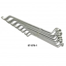 Stanley 75° Offset Ring End Wrench Set 8 pcs 6-22mm